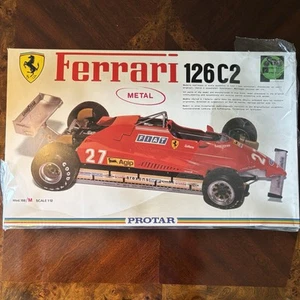 PROTAR Ferrari 126 C2 1/12 Scale Mod.188 (METAL VERSION) ITALY NEW - Picture 1 of 7