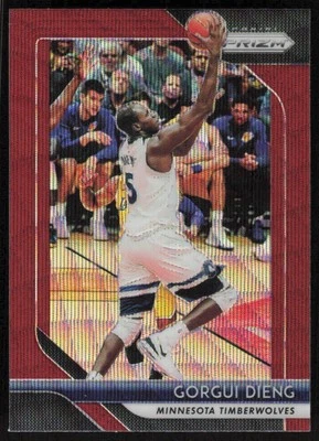 2018 Panini Prizm Ruby Wave #117 Gorgui Dieng   - FREE SHIPPING - Image 1 of 2