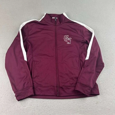 Chaqueta deportiva GW para mujer XL roja polar cremallera completa ropa deportiva ligera Foto 1 de 4