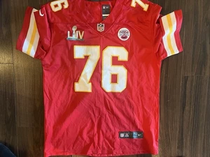 Laurent Duvernay-Tardif Kansas City Chiefs 2020 Super Bowl LIV 54 Jersey RARE - Picture 1 of 4