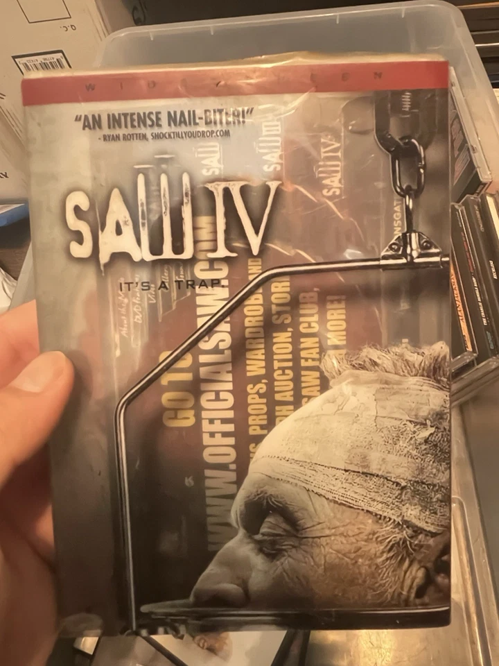 Saw IV (DVD, 2007, Widescreen) - Image 1 of 1