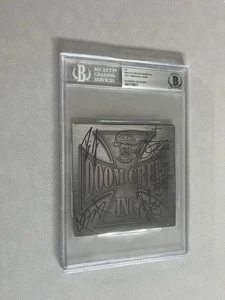 Black Label Society Band signed Encapsulated Cd Booklet Beckett BAS COA slabbed - Picture 1 of 2