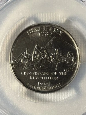 1999-D New Jersey Quarter PCGS MS65 | State Quarter | Crossroads of Revolution - Image 1 of 4