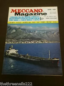 MECCANO MAGAZIN - BALSA FLUGZEUG - APRIL 1969 - Bild 1 von 1