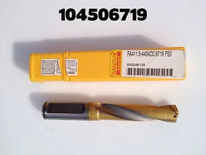 (.6719) 43/64 CLNT FED CARBIDE 135 Drill Sandvik NEW in Package of QTY 1 - Picture 1 of 3