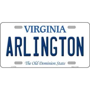 Arlington Virginia Neuheit Metall Nummernschild Etikett LP-10108 - Bild 1 von 1