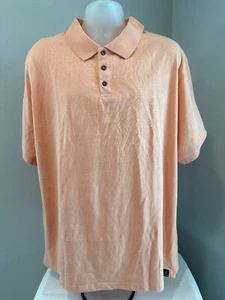 Rocawear Men's Orange "R" Short Sleeve Polo Size 3XL,XXXL - Picture 1 of 3