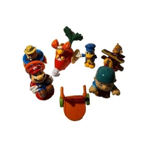 McDonalds Spielzeug Donald Duck Mario Karotte Top Alvin Flugzeug 7 Stück Vintage - Bild 1 von 4