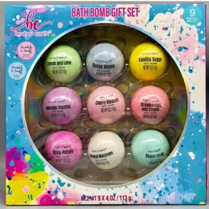 Body & Earth 9 Pieces Bath Bomb Set, 12 pcs per pack 4 oz - Picture 1 of 2