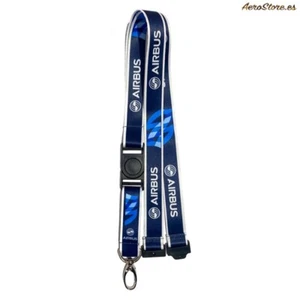 LANYARD AIRBUS - Colgante Aviacion Lanyard Avion - Airplane Lanyard - Zdjęcie 1 z 1