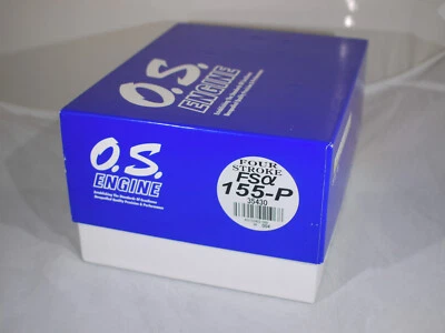 OS Engines FS155A-P Alpha Series 1.55 4 Stroke Pumped Engine Glow, N.I.B. - Image 1 of 3