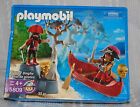 New In The Box Playmobil 5809 Pirates' Dinghy Retired Playset 2006 Set