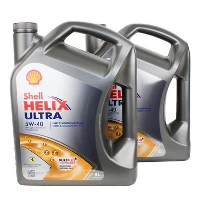 Shell Helix Ultra 5W40 Motoröl MB 229.5 MB 226.5 VW 502 00 VW 505 00 10 Liter - Bild 1 von 4