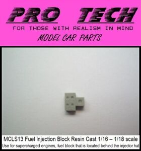 1:16-1:18 Scale MCLS 13 Fuel Injection Block Resin Cast LBR Model Parts PRO TECH