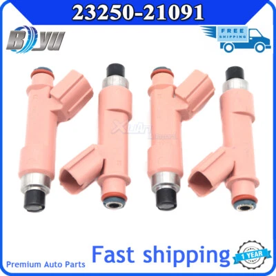 2325021091 4x inyector de combustible 23250-21091 CN 1 PIEZA para Toyota Prius C 2012-2016 Foto 1 de 4