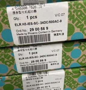 1 pz Phoenix Contact ELR H3-IES-SC-24DC/500AC-9 avviamento motore ibrido 2900569 - Foto 1 di 2