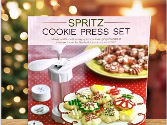 Nordic Ware International Spritz Cookie Press Set 12 Shapes