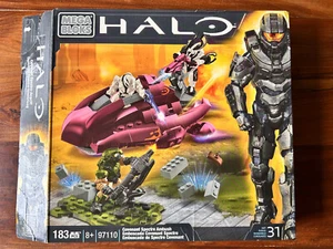 HALO Mega Bloks *100% Complete* 97110 Covenant Spectre Ambush w Box/Instructions - Picture 1 of 9