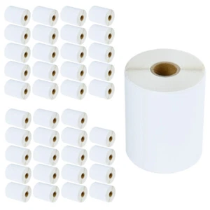 40 Rolls Fits DYMO LabelWriter 4XL 4"X6” Thermal Shipping Label 1744907 220/R - Picture 1 of 12