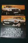 MG Metro Turbo & Rover Vitesse Sales Folder circa 1983