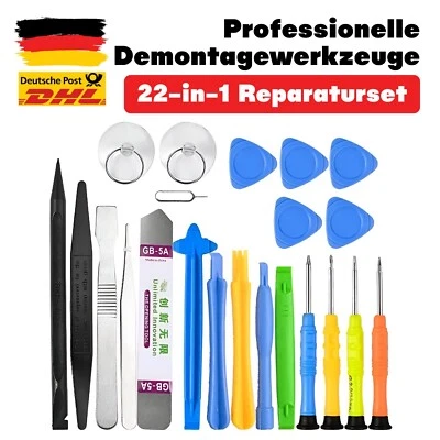 Handy Reparatur Werkzeugset Universal Set Display Tablet eBook iPhone Smartphone - Bild 1 von 4