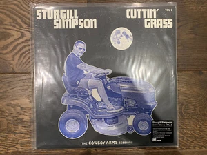 Sturgill Simpson Cuttin’ Grass Vol 2 VMP Blue Black Swirl New LP Vinyl only 2500 - Picture 1 of 4
