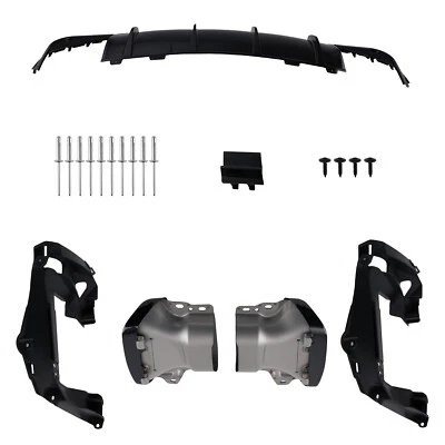 Rear Diffuser+Tailpipes For Mercedes Benz W117 CLA200 CLA250 CLA45 AMG 2013-2019 - Image 1 of 4
