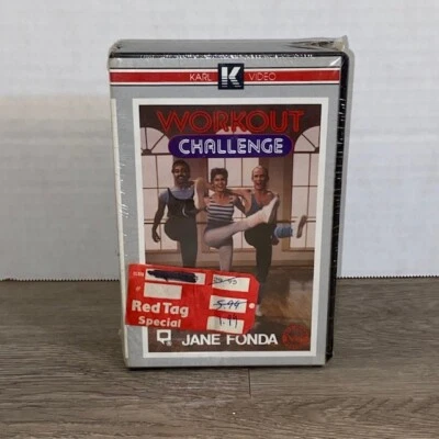 Jane Fonda's Workout Challenge Betamax Beta Tape Sealed - Image 1 of 4