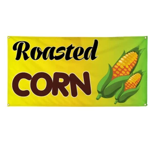 Banner Vinilo Múltiples Tamaños Maíz Tostado Exterior Publicidad Impresión B Exterior - Imagen 1 de 7