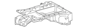Genuine Lexus Oil Pan 12101-31110 - Picture 1 of 2