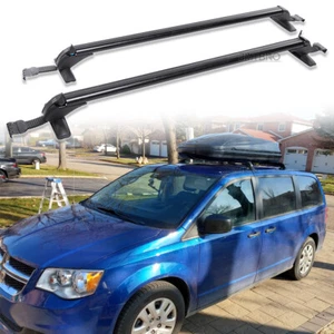 For Dodge Grand Caravan Car Top Roof Rack 43.3'' Cross Bar Cargo Luggage Carrier - Picture 1 of 13