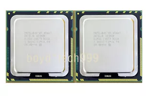 Matching pair Intel Xeon X5667 X5672 X5675 X5677 X5679 X5687 CPU Processor - Picture 1 of 12