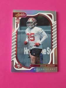 2022 Panini Absolute Spectrum #161 Drake Jackson RC Rookie /275 SF 49ers - Bild 1 von 3