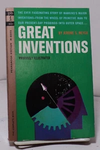 Great Inventions by Jerome S Meyer - Permabook M-6003 - 1962 - Picture 1 of 2