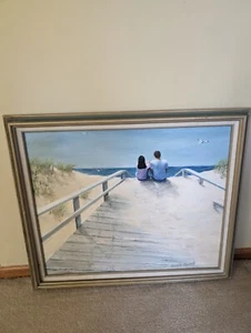 Framed Painting Vivian Oswell (Cape Cod, 20th. Century 1996) Signed Lower... - Picture 1 of 7