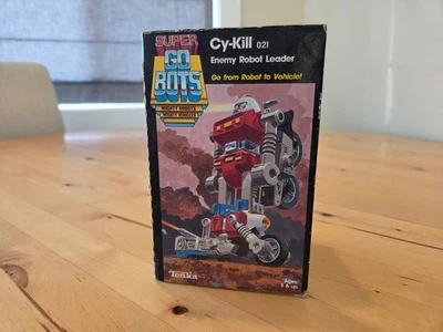 Super GoBots CY-KILL con caja y espuma de poliestireno 1984 Tonka vintage Foto 1 de 4