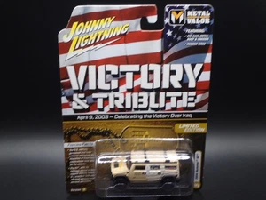 2025 JOHNNY LIGHTNING VICTORY & TRIBUTE 2004 HUMMER H2 MILITARY REL 1 VS B NO 5 - Picture 1 of 8