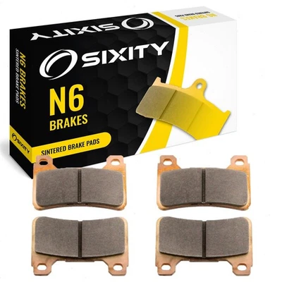 Front Sintered Brake Pads 2005-2006 Honda CBR600RR Set Full Kit  Complete kt - Image 1 of 4