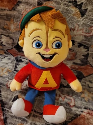 Alvin And The Chipmunks Red Hoodie Plush Soft Toy Bagdasarian WL - Image 1 of 4