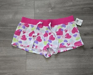 Pigiama Vintage Disney Slip Pantaloncini Cuori Termici AOP Taglia Large - Foto 1 di 8