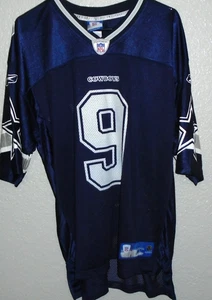 Tony Romo #9 Reebok Dallas Cowboys Jersey Blue NFL Football Men’s Large - Picture 1 of 3