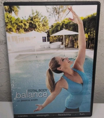 Total Body Balance with Jessica Smith DVD Cardio Strength Flexibility Fun B222 Foto 1 de 2