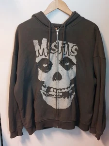 Misfits Hoodie mit Reißverschluss H&M Größe L - Bild 1 von 13