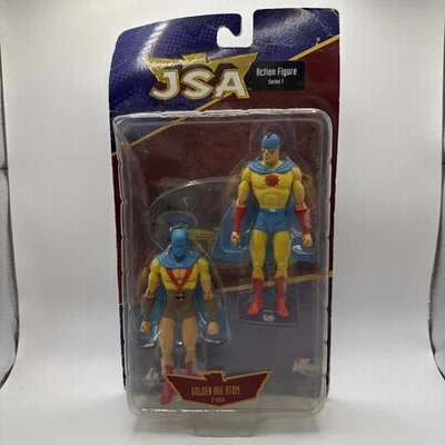 Figura de acción JSA Golden Age Atom paquete de 2 6" DC Direct 2003 Foto 1 de 4