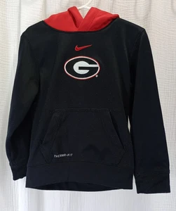 Georgia Bulldogs Nike Pullover Hoodie Kinder Gr. 4 schwarz Therma Fit - Bild 1 von 13