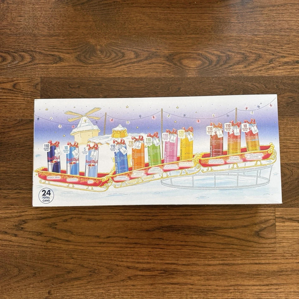 Red Bull Advent Calendar 2025 Christmas Pack- Ships Same Day - 3 Day Shipping✅ - Image 1 of 4