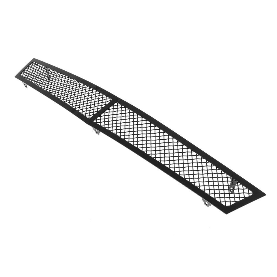 Parachoques inferior de malla negra de acero inoxidable para Cadillac CTS 2008-2014 Foto 1 de 4