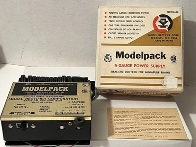 MRC MODELPACK #1222 POWER SUPPLY TRANSFORMER NEW N SCALE TESTED - Image 1 of 4
