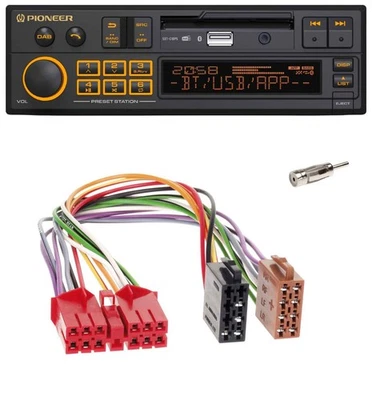 Pioneer DAB MP3 USB Bluetooth Autoradio für Renault R5 R21 R19 Espace bis 1993 - Bild 1 von 4