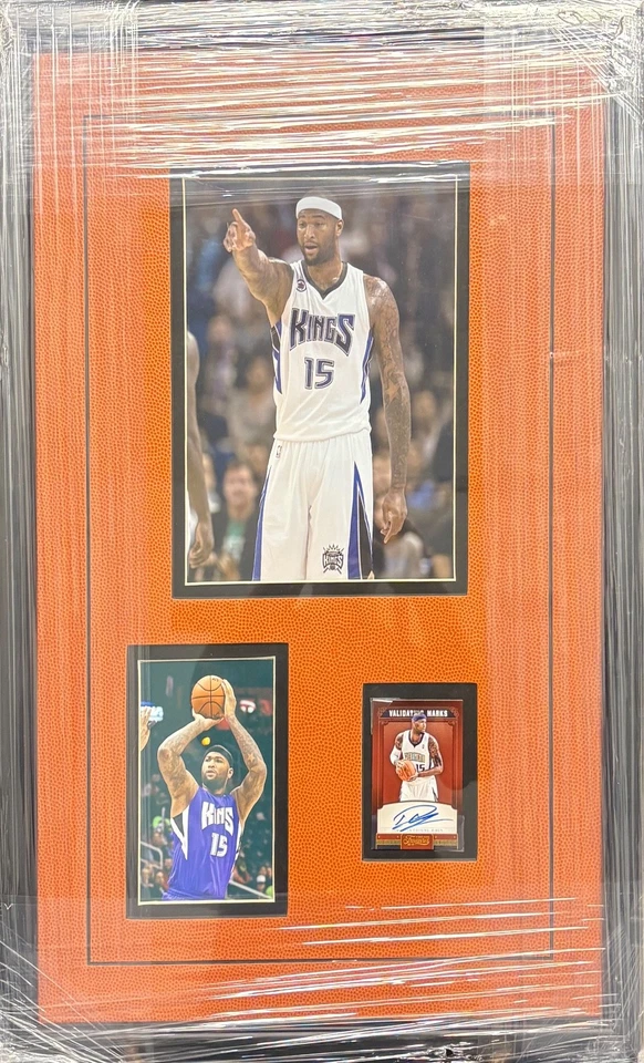 Auténtico conmemorativo automático firmado a mano de Demarcus Cousins Kings con tarjeta - Card Comp Foto 1 de 1